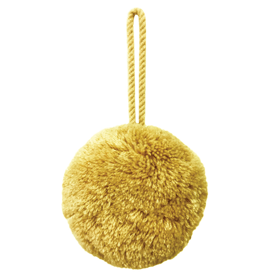 Jones Hygge Pom Pom Key Tassel, Ochre