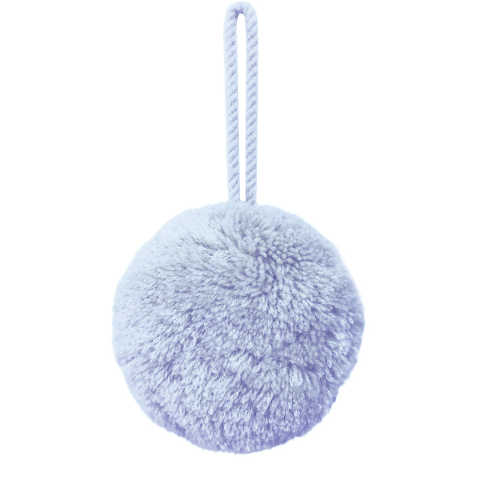 Jones Hygge Pom Pom Key Tassel, Duck Egg