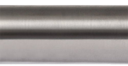 Renaissance Contemporary 35mm Metal Curtain Pole Only Brushed Nickel