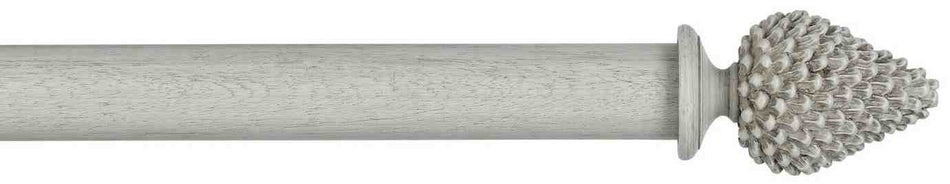 Byron Manor 35mm 45mm 55mm Curtain Pole Station Grey Haggerston