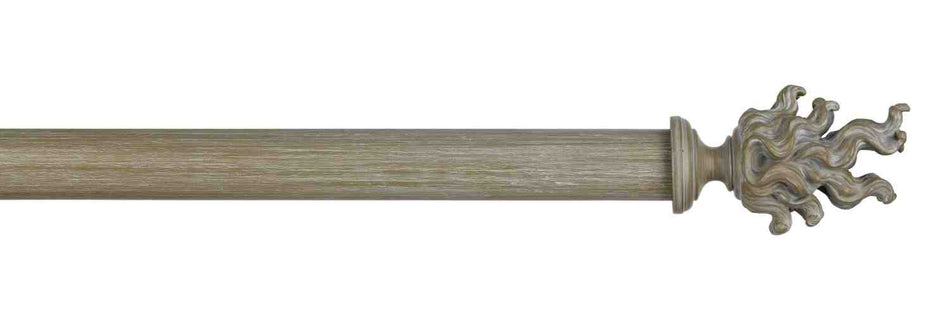 Byron Manor 35mm 45mm 55mm Curtain Pole Manor White Brunswick
