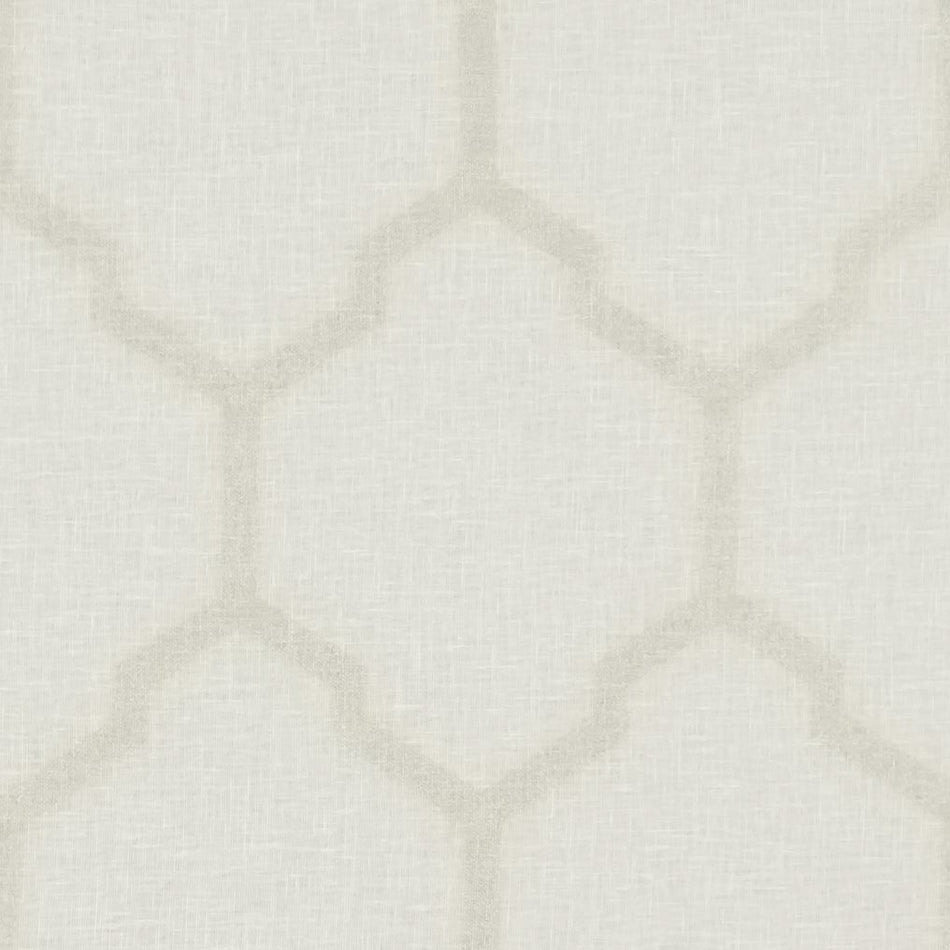 Clarke & Clarke Lusso Sheers Arturo Ivory_Gold