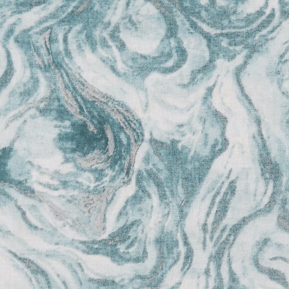 Clarke & Clarke Lusso Sheers Lavico Mineral_Kingfisher