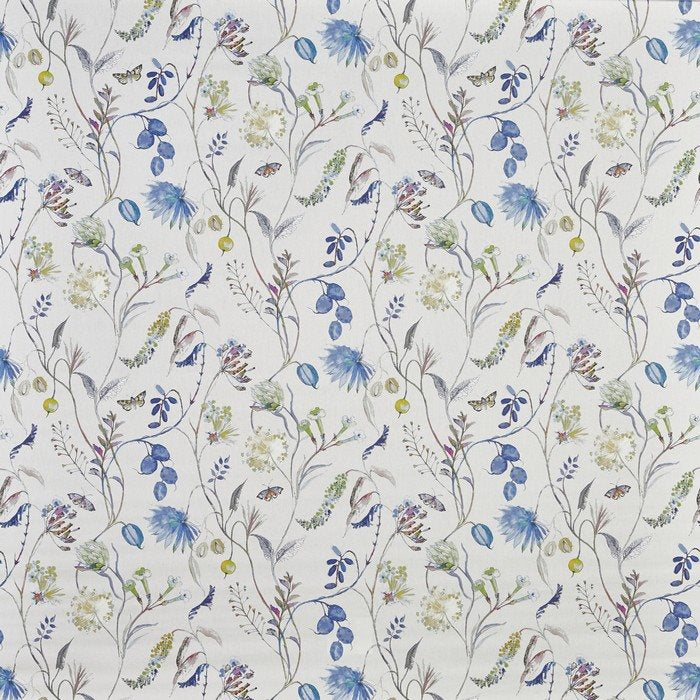 Prestigious Abbey Gardens Grove Saxon Blue Fabric