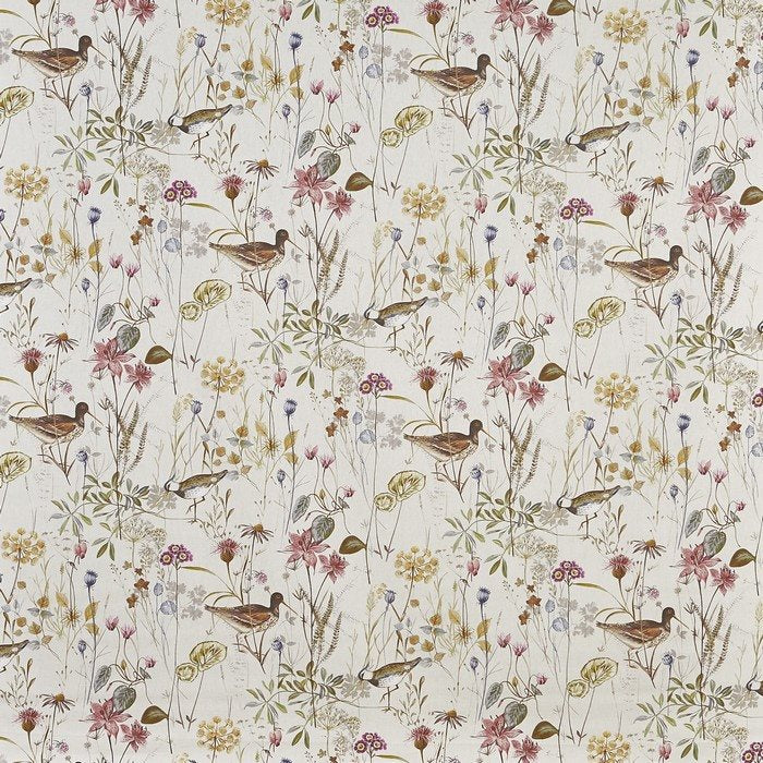 Prestigious Abbey Gardens Wetlands Rosemist Fabric