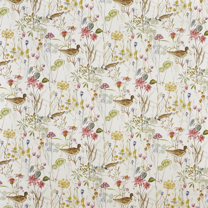 Prestigious Abbey Gardens Wetlands Springtime Fabric