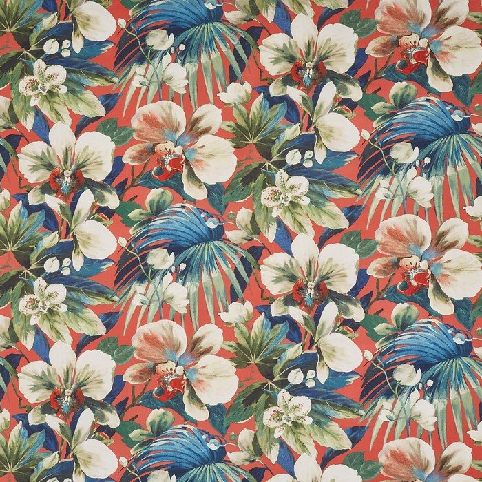 Prestigious South Pacific Moorea Coral Reef Fabric