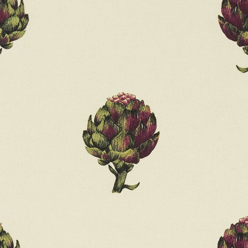 Clarke & Clarke Eden Artichoke Ivory Fabric