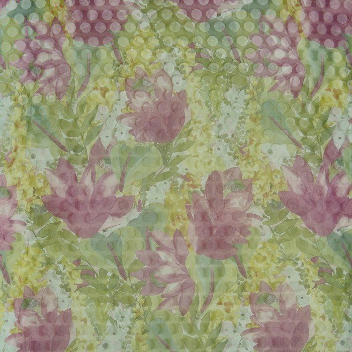 Prestigious Riviera Waterlily Springtime Fabric