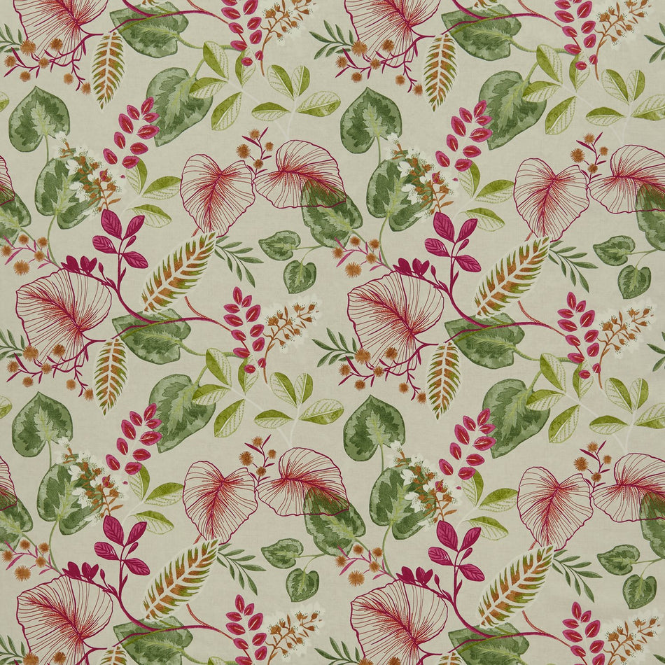 Iliv Rainforest Fandango Cassis Fabric