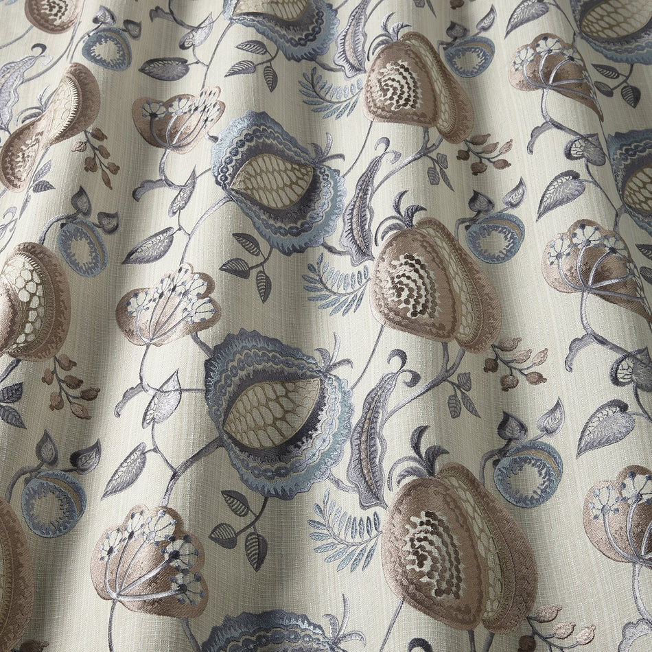 Iliv Arts and Crafts Figs and Strawberrys Dove Fabric
