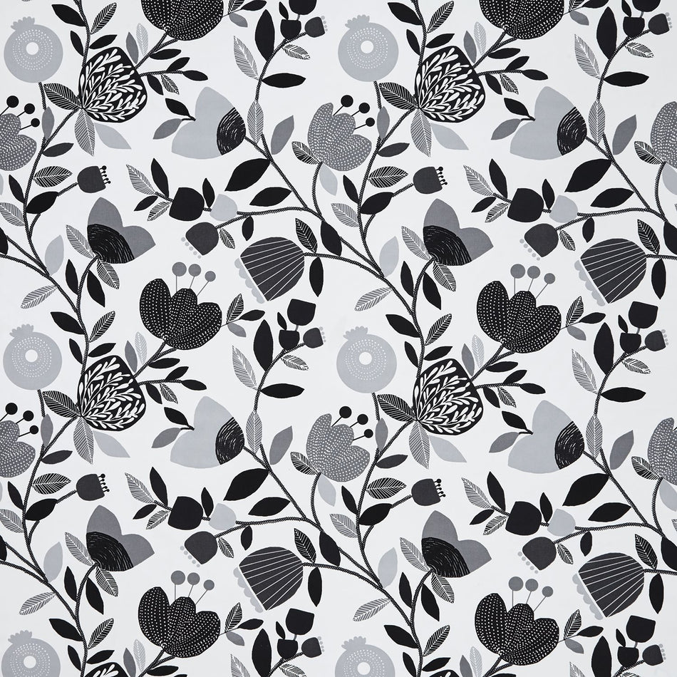Iliv Nordic Pomegranate Trail Noir Fabric