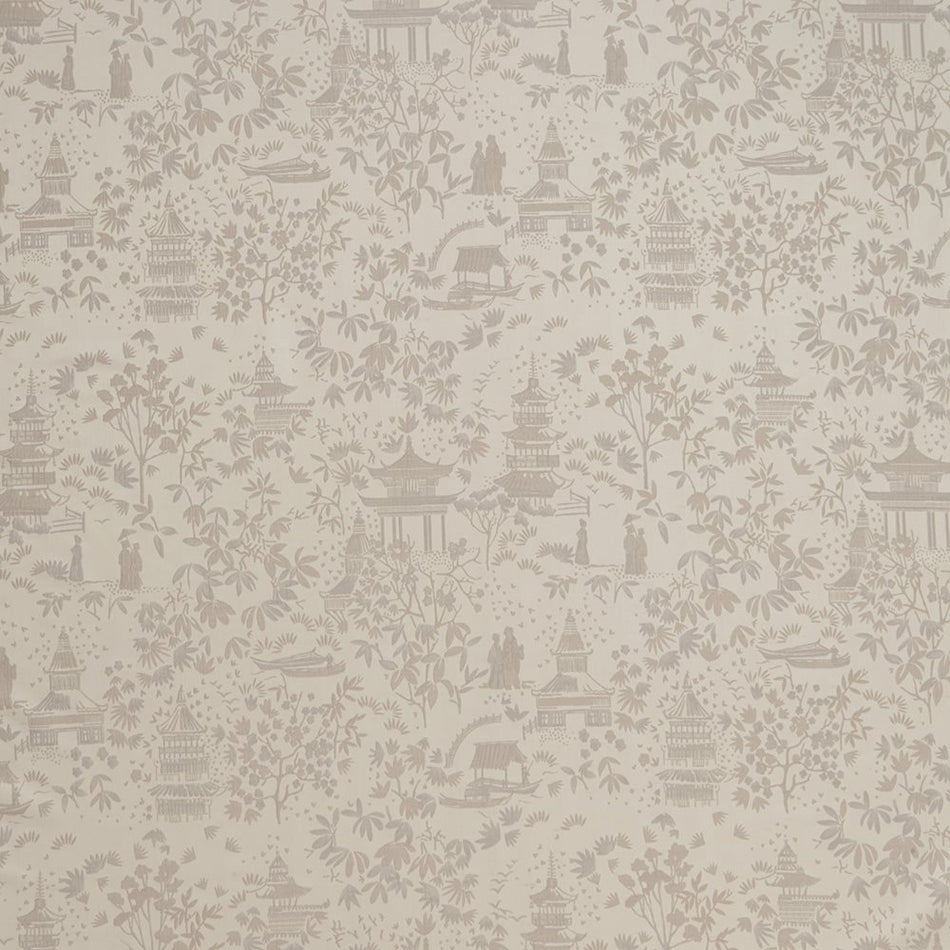 Iliv Orientalis Chinoiserie Chalk Fabric