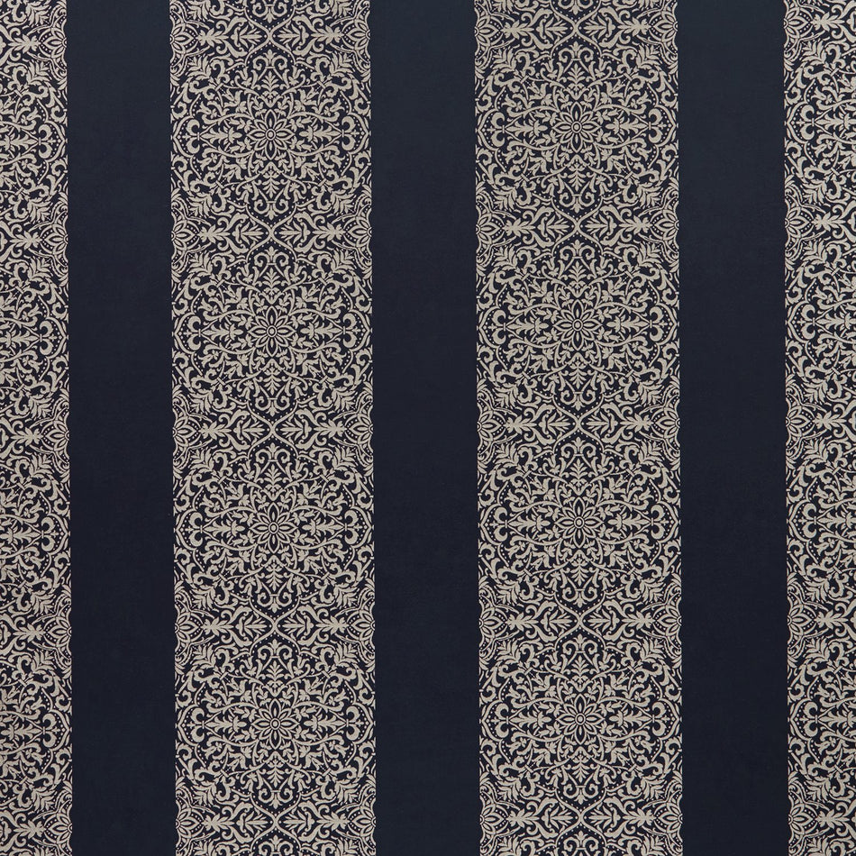 Iliv Isadore Brocade Stripe Sapphire Fabric