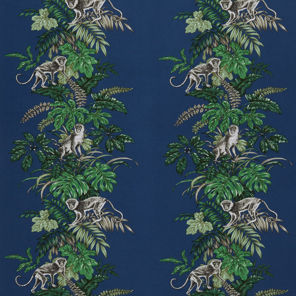 Iliv Rainforest Monkeying Around Marine Fabric