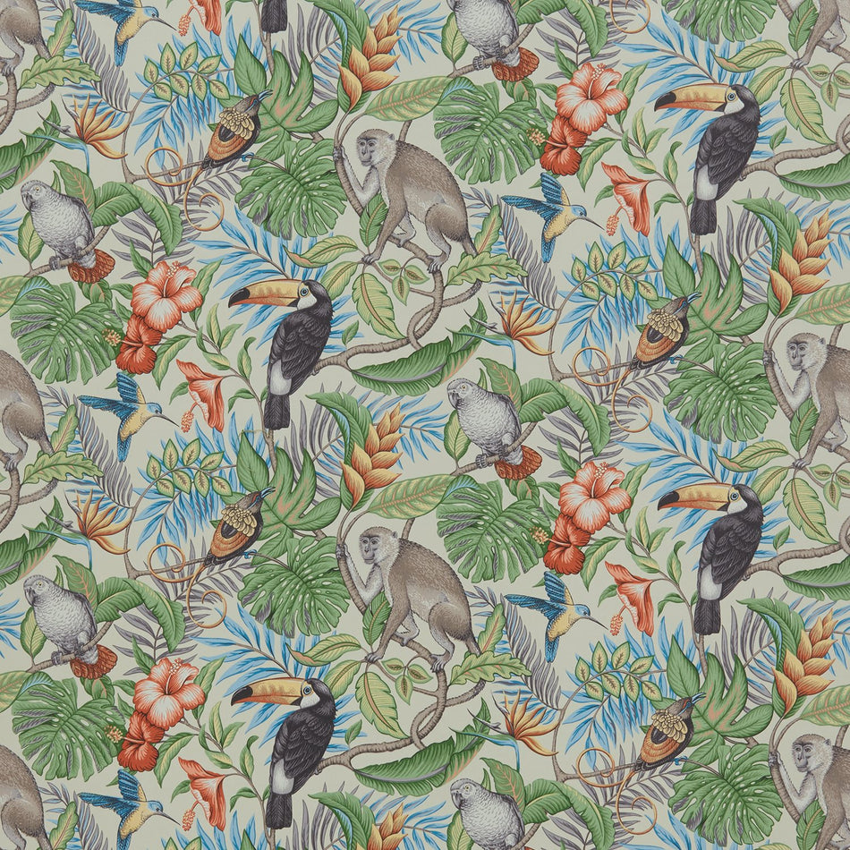Iliv Rainforest Papaya Fabric
