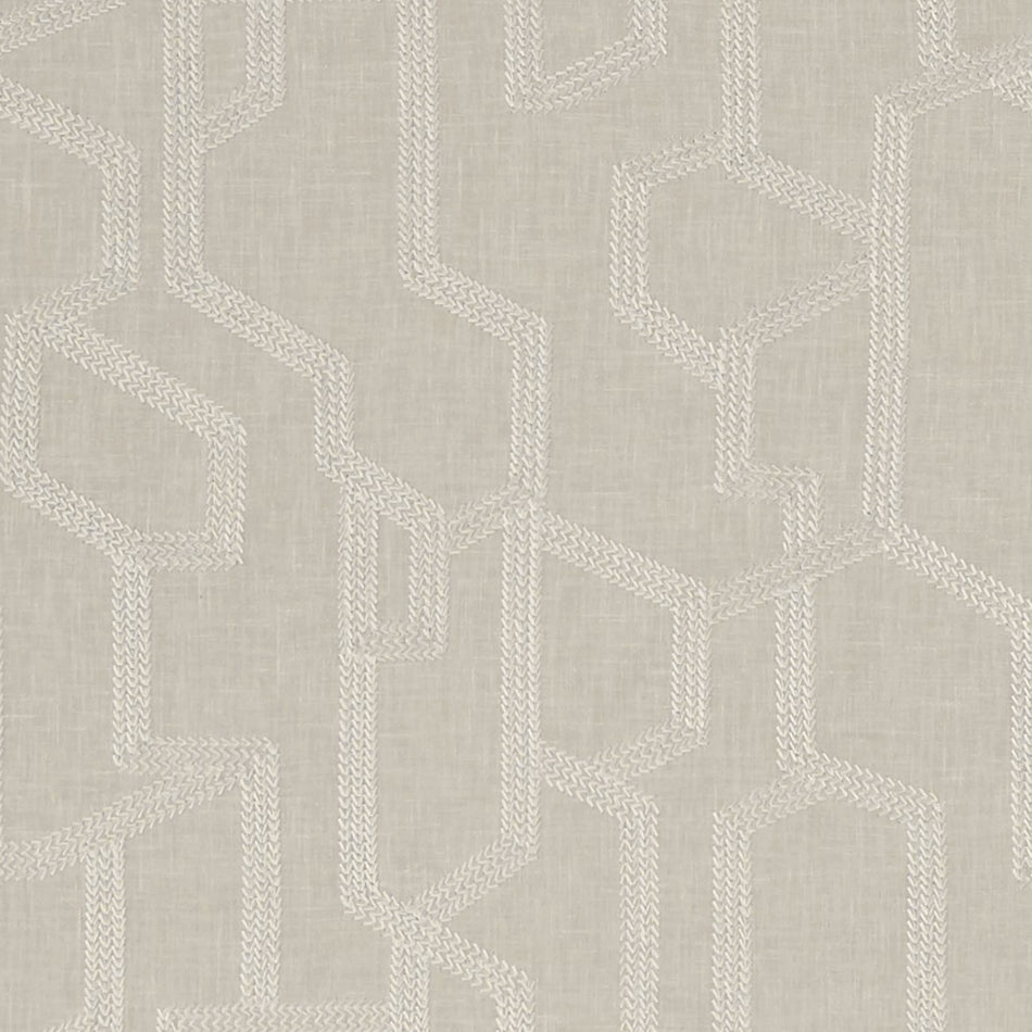 Clarke & Clarke Exotica Labyrinth Linen Fabric