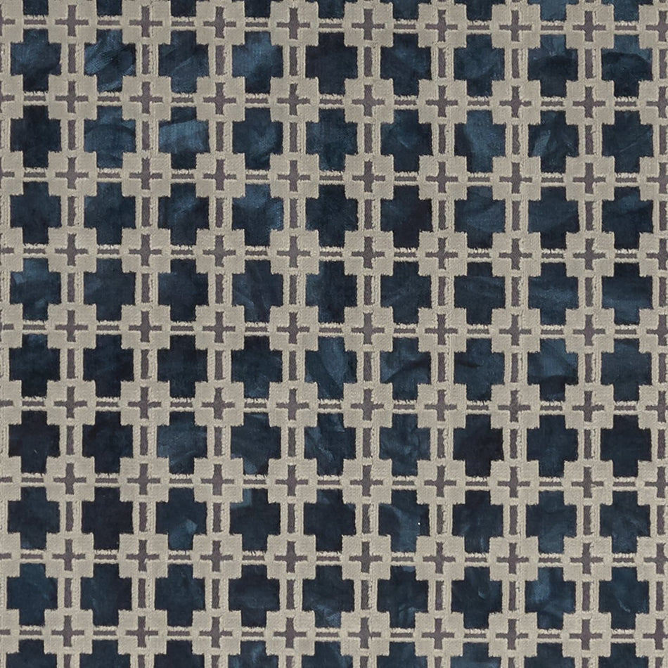 Clarke & Clarke Exotica Maui Midnight Fabric