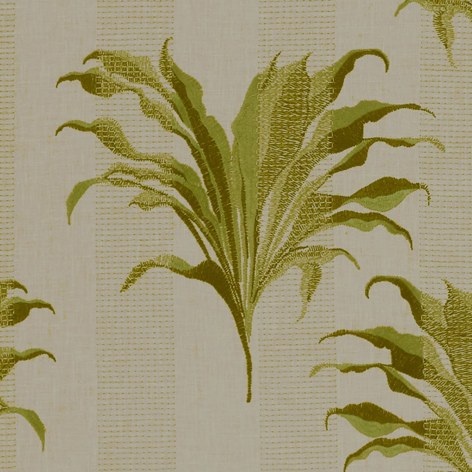 Clarke & Clarke Exotica Palma Citron Fabric