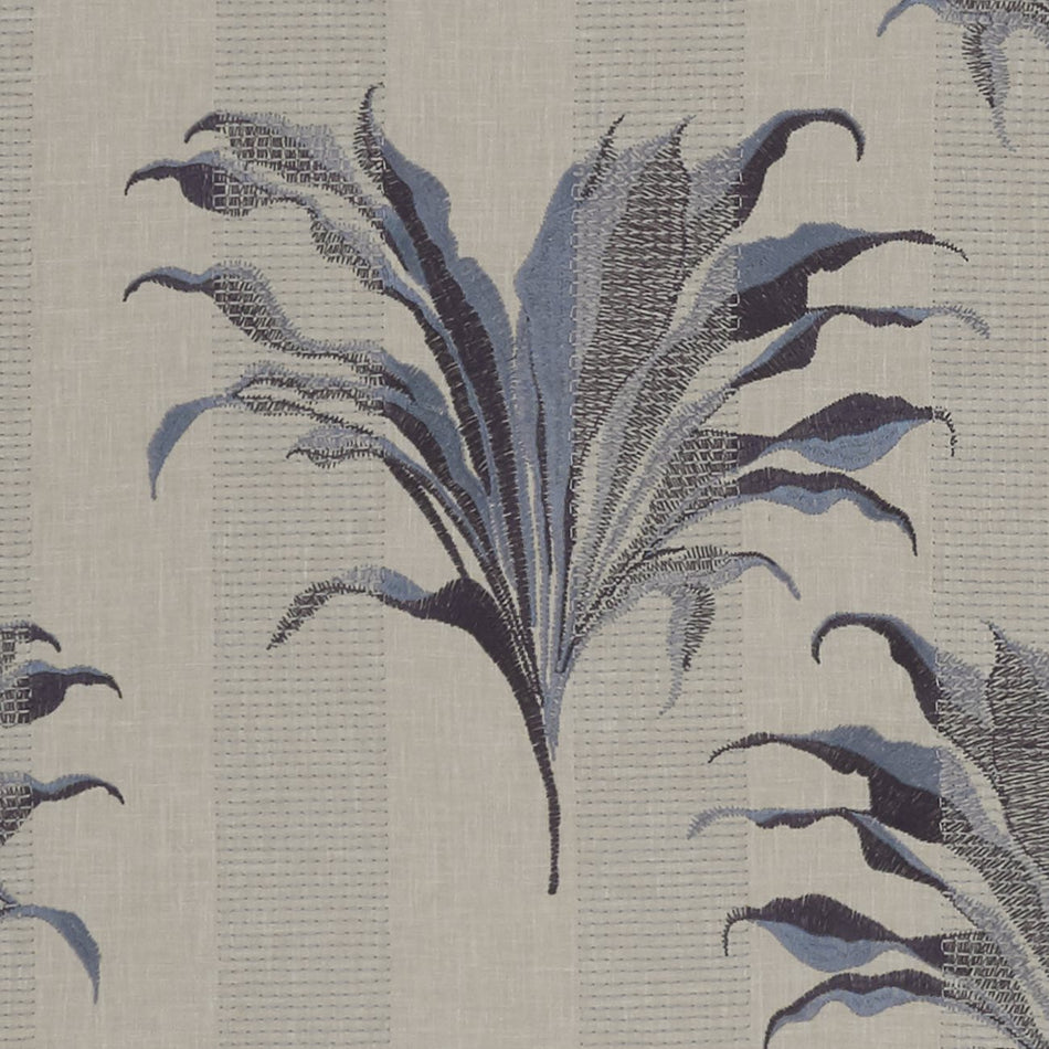 Clarke & Clarke Exotica Palma Denim_Midnight Fabric