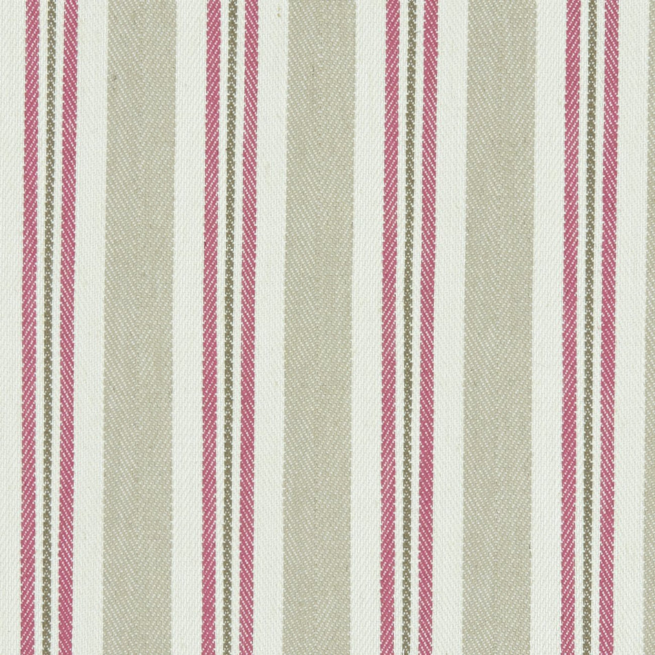 Clarke & Clarke Avebury Alderton Raspberry_Linen Fabric