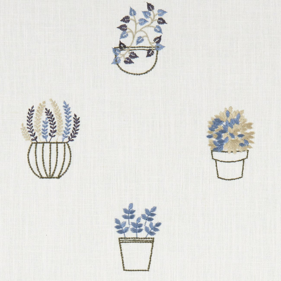 Clarke & Clarke Avebury Hidcote Denim Fabric