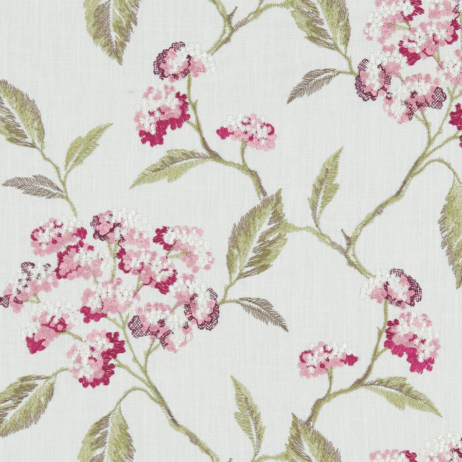Clarke & Clarke Avebury Summerby Raspberry Fabric