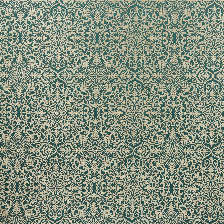 Iliv Isadore Brocade Teal Fabric