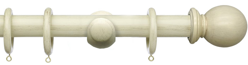 Integra Masterpiece 35mm, 50mm Pole Distressed Cream, Cup, Ball