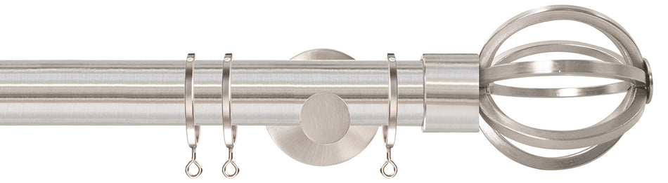 Jones Strand 35mm Pole Matt Nickel, Cage