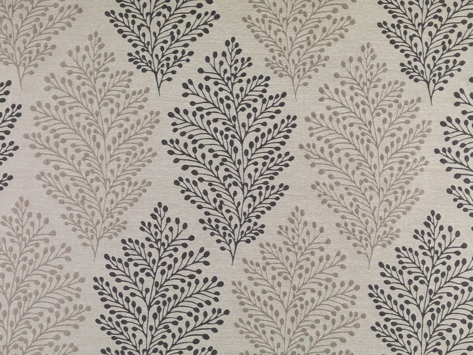 Beaumont Textiles Esme Jessie Charcoal Fabric
