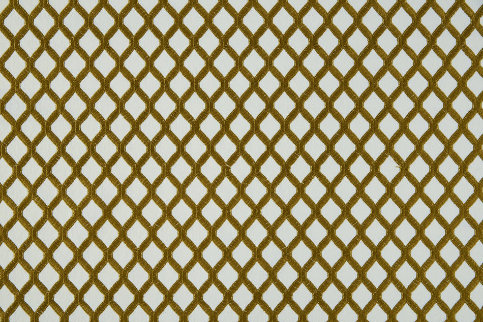 Beaumont Textiles Marrakech Mosaic Olive  Fabric