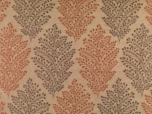 Beaumont Textiles Esme Jessie Terracotta Fabric