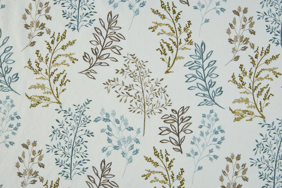 Beaumont Textiles Marrakech Juniper Duck Egg Fabric