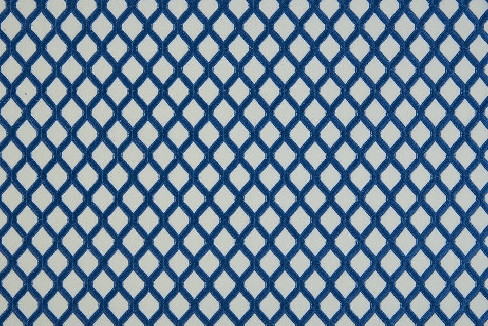 Beaumont Textiles Marrakech Mosaic Denim Fabric