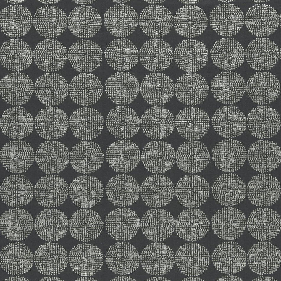 Clarke & Clarke Amara Kiko Charcoal Fabric