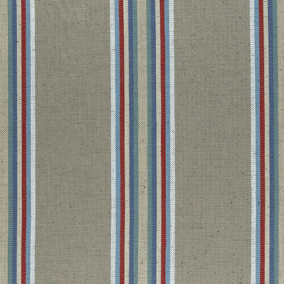 Clarke & Clarke Amara Imani Indigo_Red Fabric