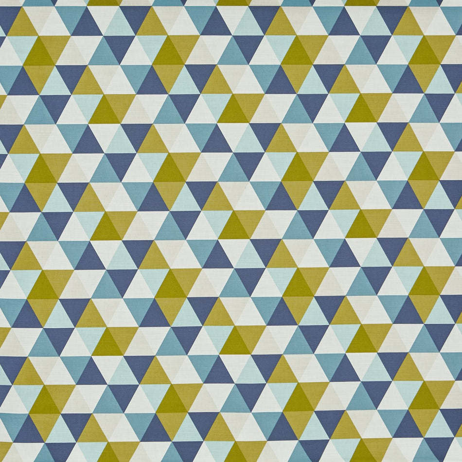 Prestigious Mambo Swing Indigo Fabric
