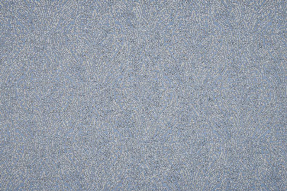 Beaumont Textiles Masquerade Monroe Stone Blue Fabric