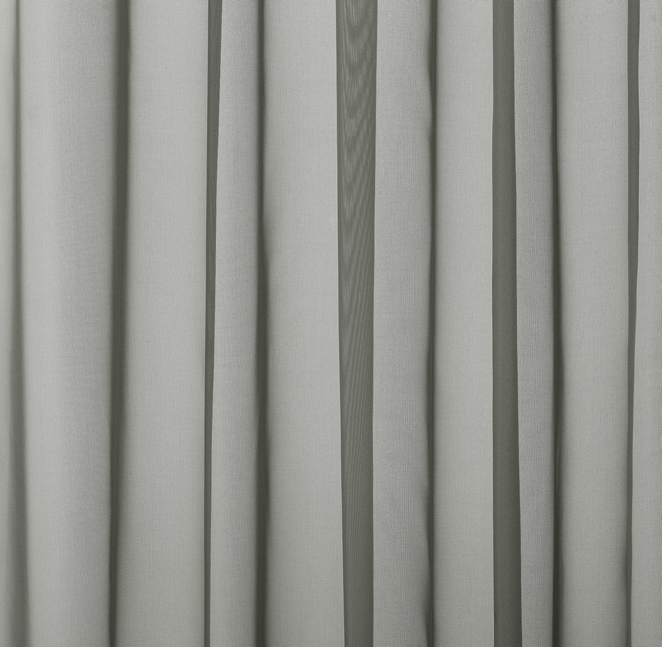 Ashley Wilde Atlantic Baltic Pebble Sheer Fabric
