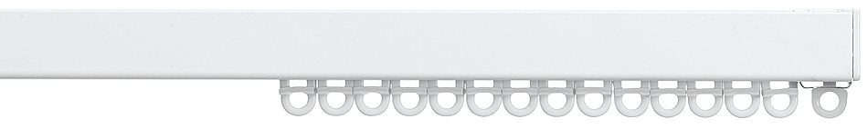 Silent Gliss 6870 Hand Drawn Silent Curtain Track Matt White