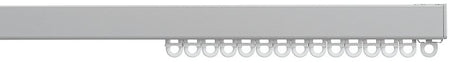 Silent Gliss 6870 Hand Drawn Silent Curtain Track Anodic Grey