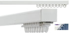 Silent Gliss 6465 Hand Drawn Silent Curtain Track Wave White