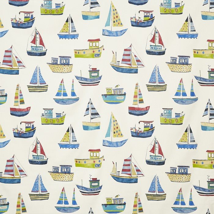 Prestigious Beachcomber Boat Club Cobalt Fabric
