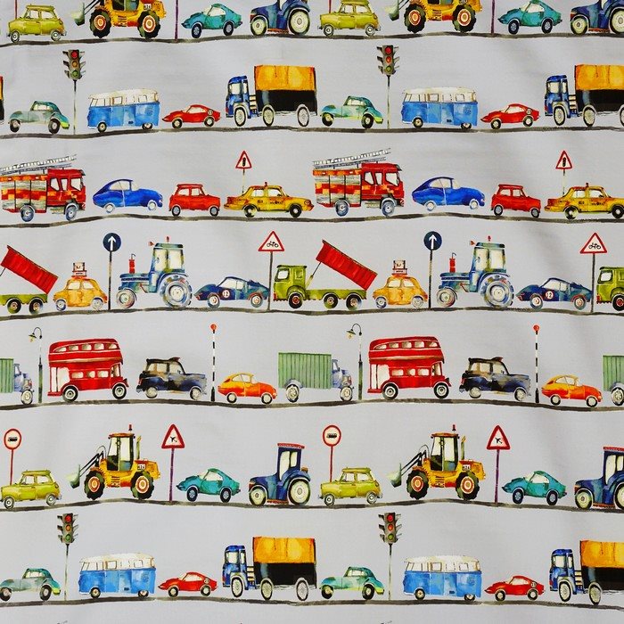 Prestigious My World On The Road Tarmac Fabric