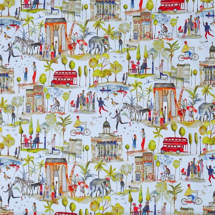 Prestigious My World Out And About Sky Blue Fabric