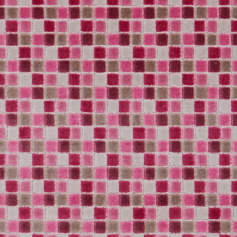 Clarke & Clarke Manhattan Tribeca Orchid Fabric