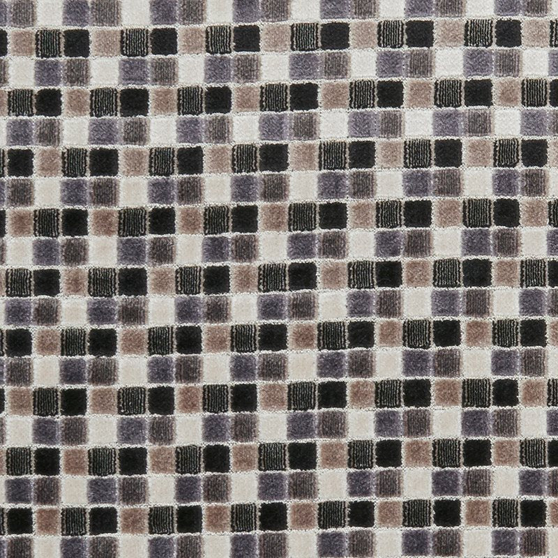 Clarke & Clarke Manhattan Tribeca Ebony Fabric