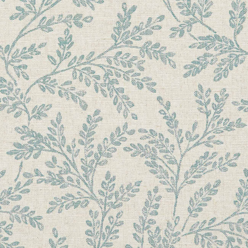 Clarke & Clarke Heritage Ferndown Teal Fabric