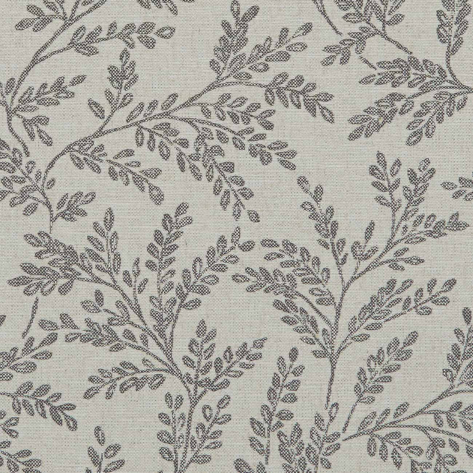 Clarke & Clarke Heritage Ferndown Charcoal Fabric